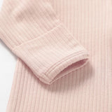 Boki Organic Rib Zipsuit with Footies & Mittens