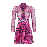Malondie Pink Safari Summer Dress