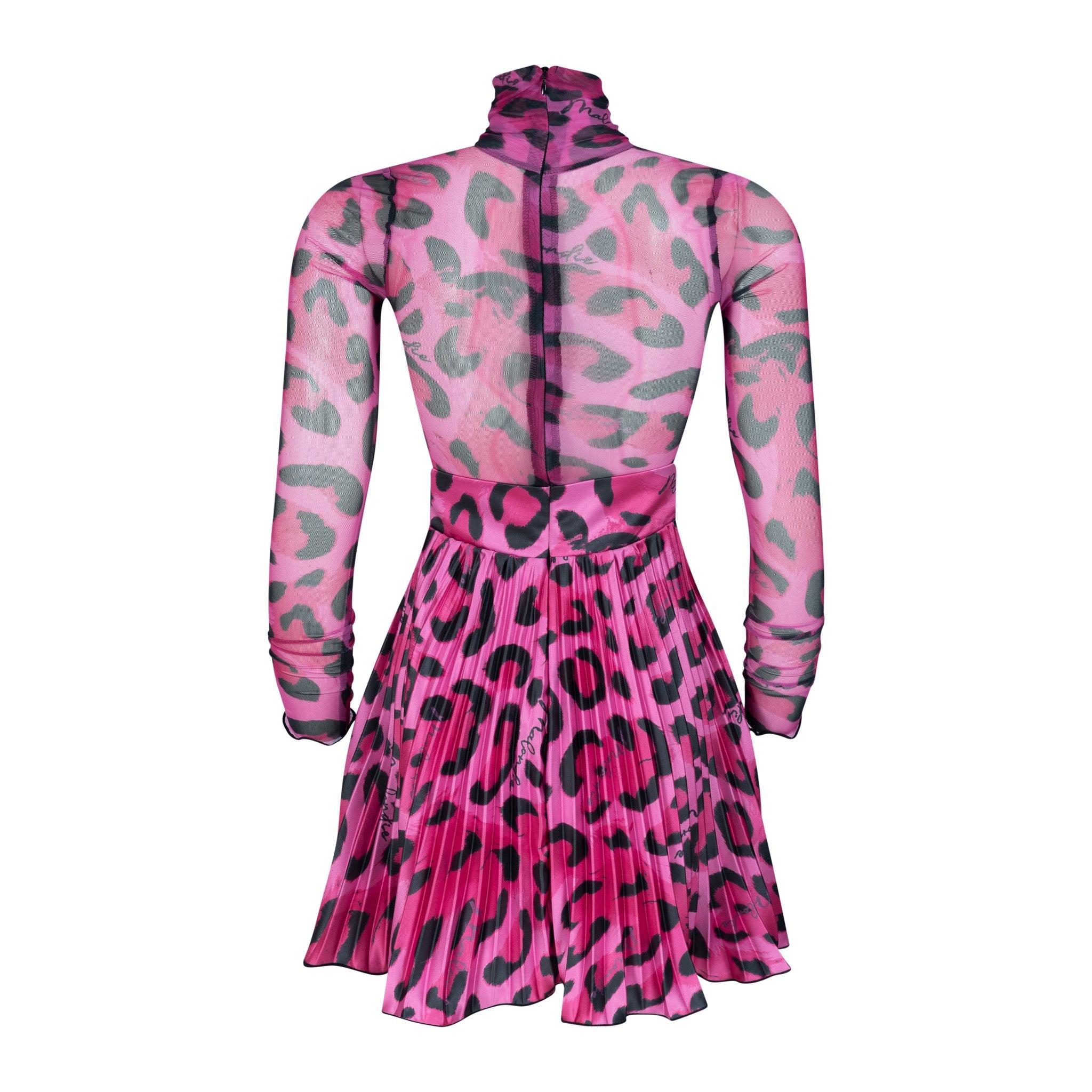 Malondie Pink Safari Summer Dress