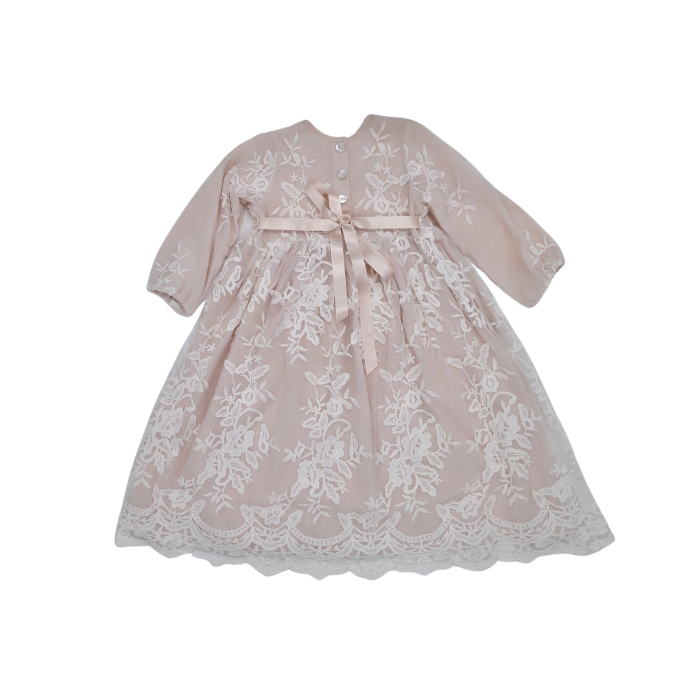 Meerkat Nina Vintage Lace Long Sleeve Dress