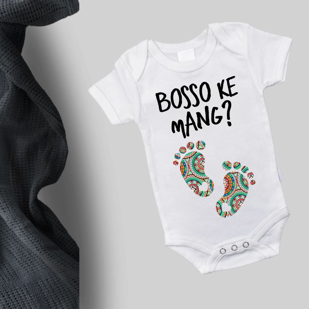 Ingane Tswana Baby Onesies