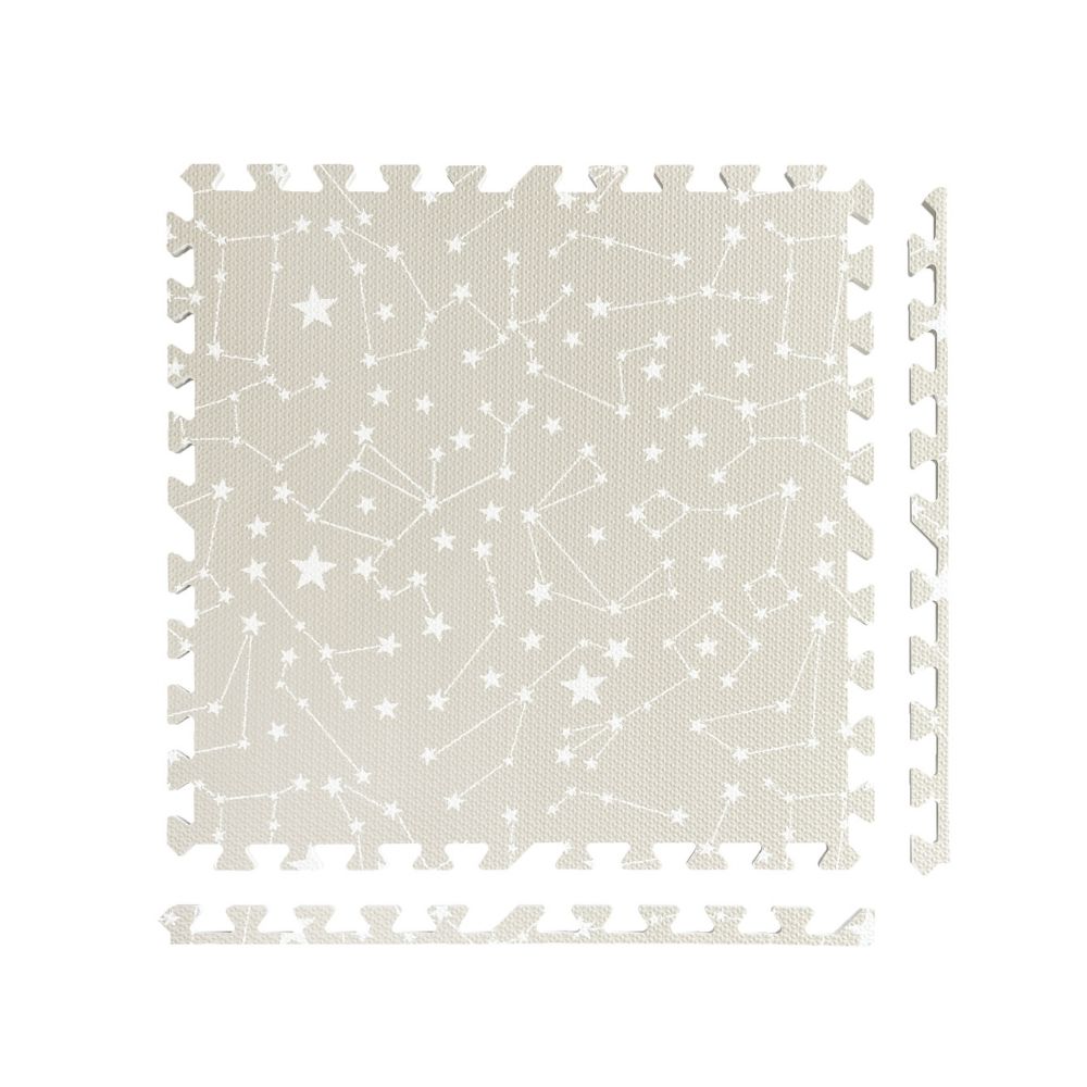 Tayla Jean Beige Cosmic Tile Play Mat