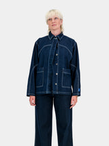 Engineered Denim Jacket (extra length) - Indigo