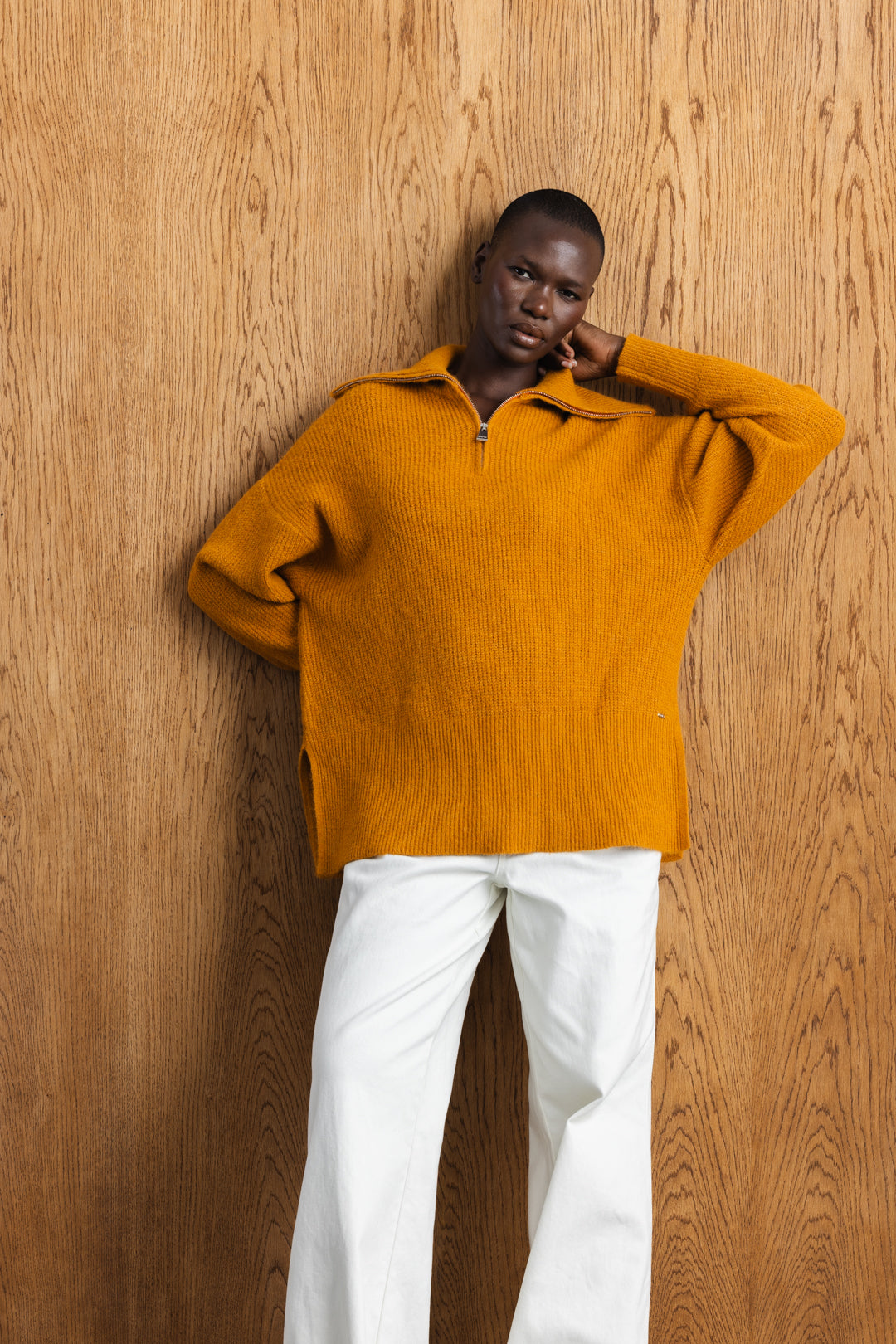 Elzanne Quater Zip Jumper