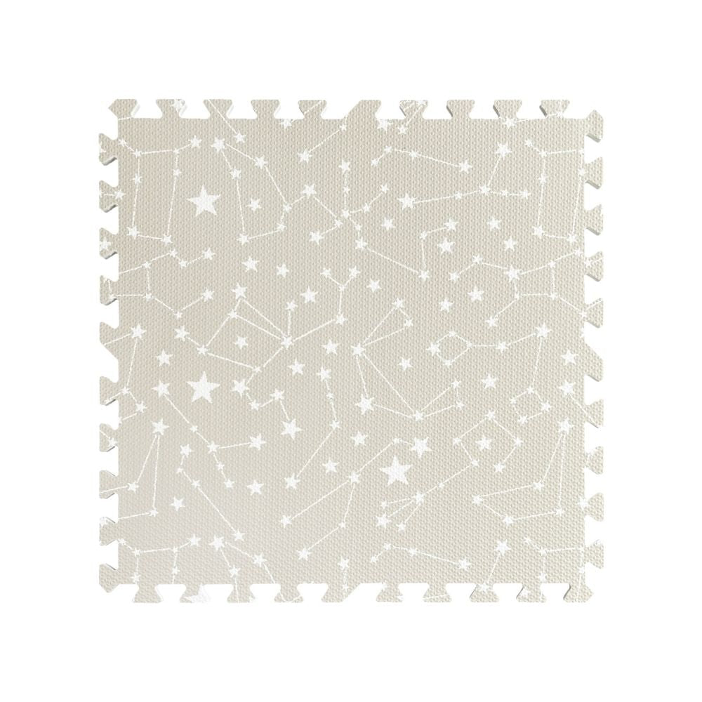Tayla Jean Beige Cosmic Tile Play Mat