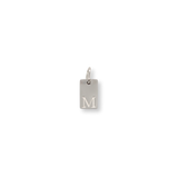 Silver Letter Dangly Charm