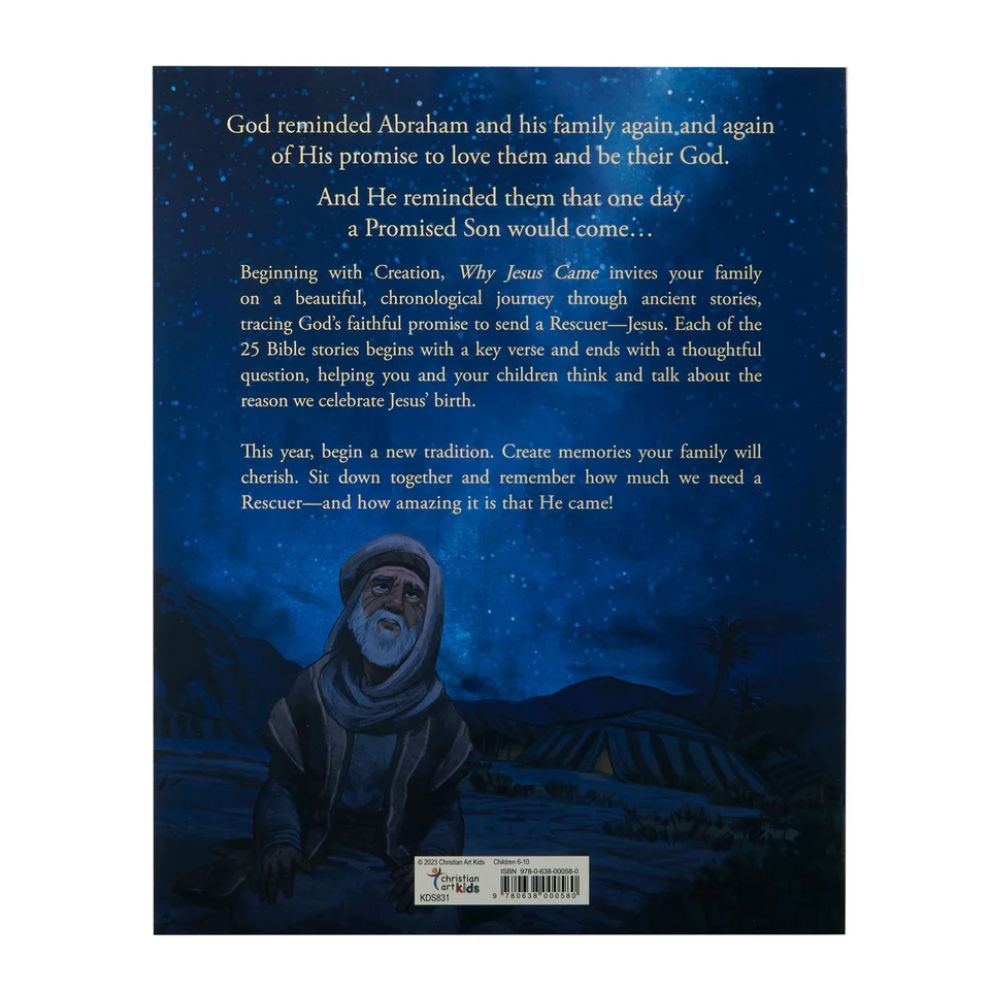 Why Jesus Came: 25 Bible Stories Showing Why God Sent His Son PB