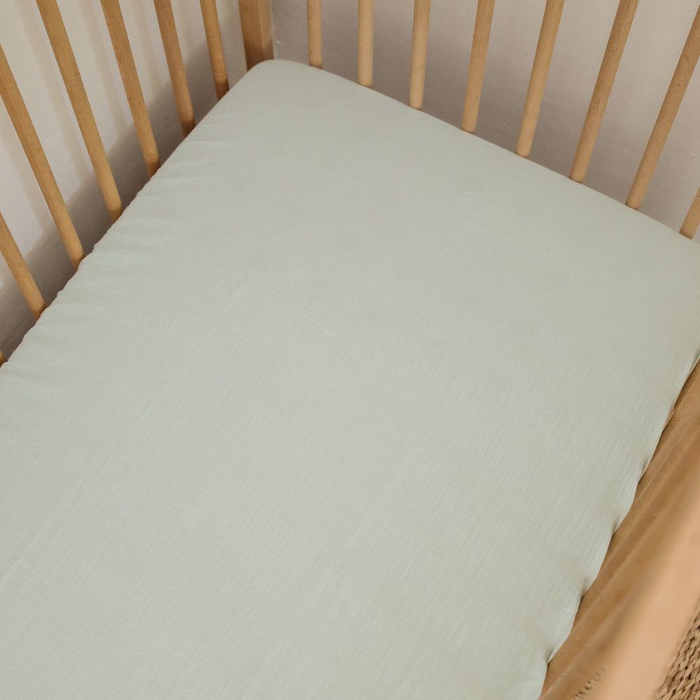 Phlo Studio Muslin Fitted Sheet