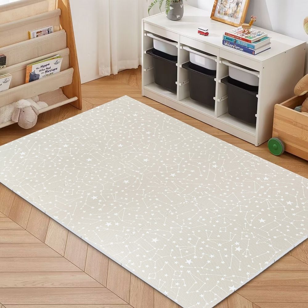 Tayla Jean Beige Cosmic Tile Play Mat