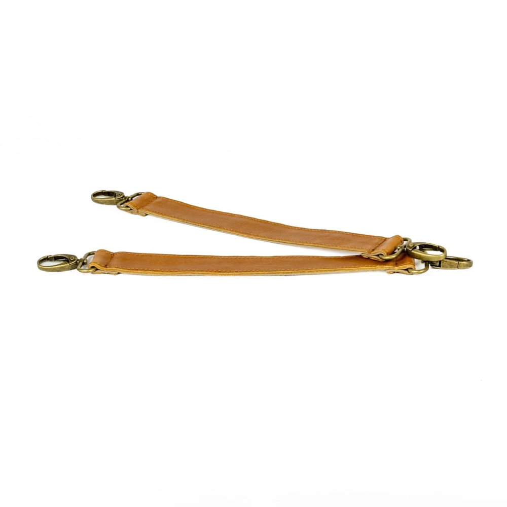 JJ's Leather Pram Strap Set