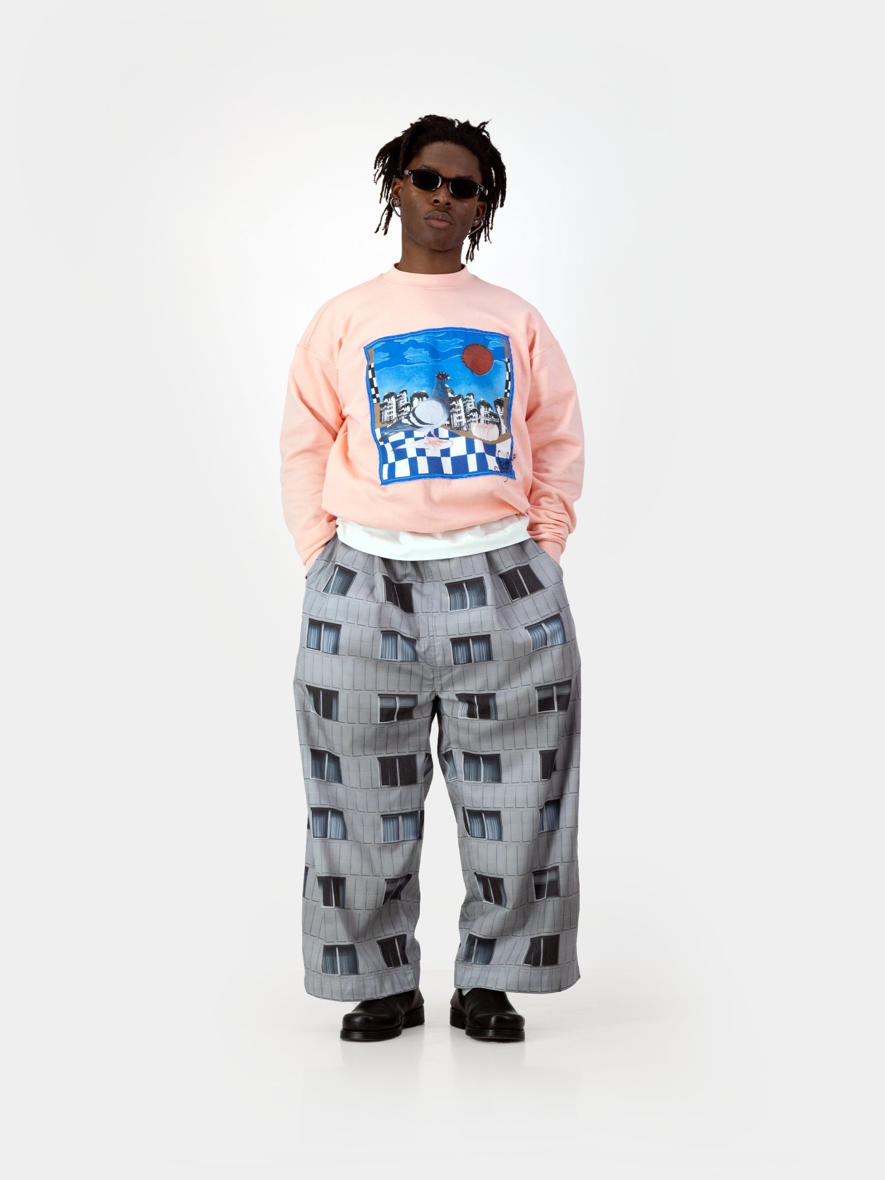 Reef Sithole Cropped Cocoon Pants