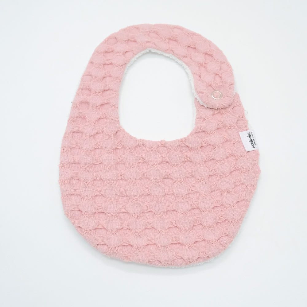 Koosh-Uhn Waffle Weave Bib