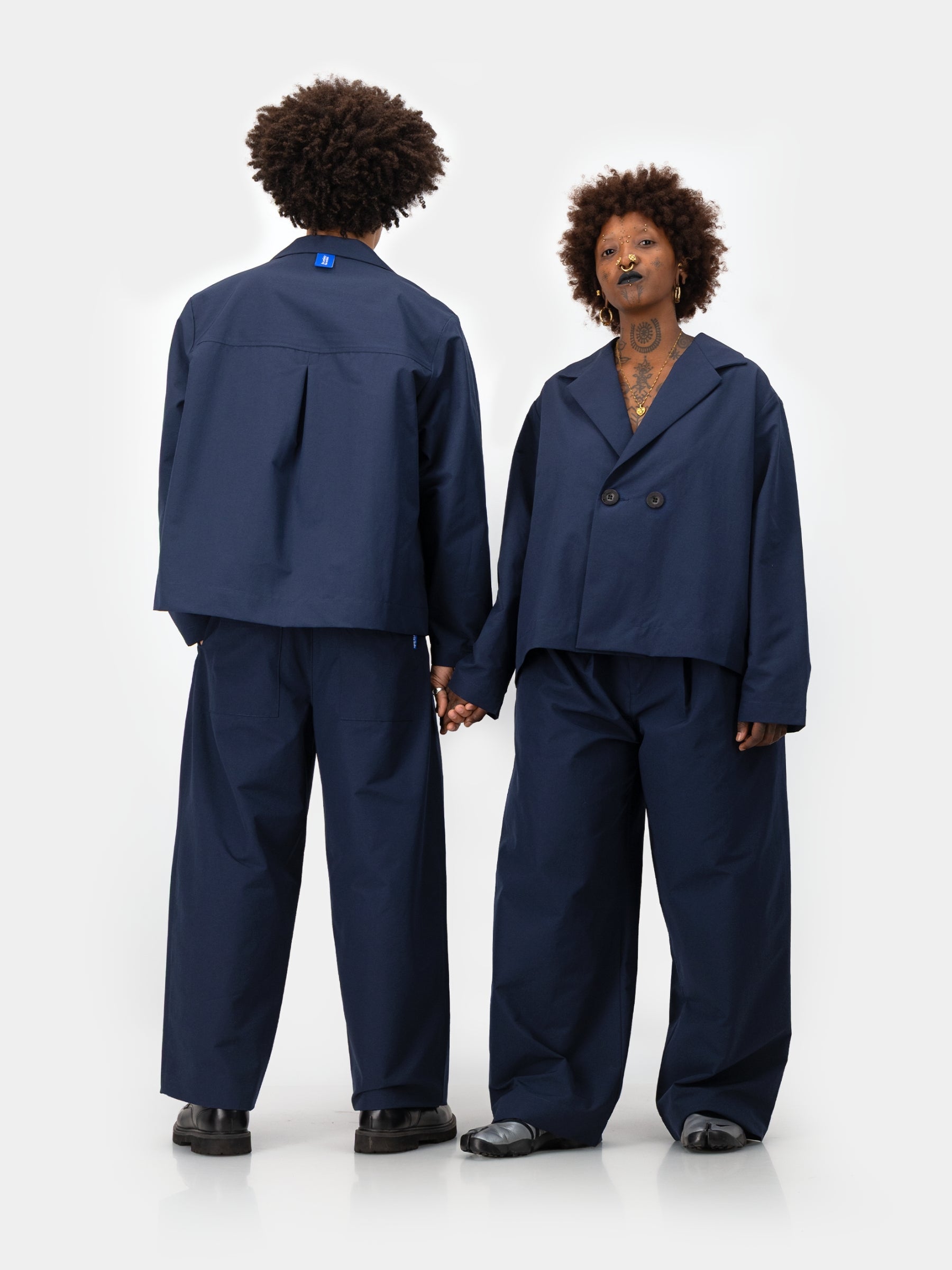 The Uniform Suit Trouser - Navy