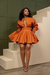 Malondie Flame Skirt