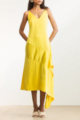 Alani Asymmetrical Slip Dress