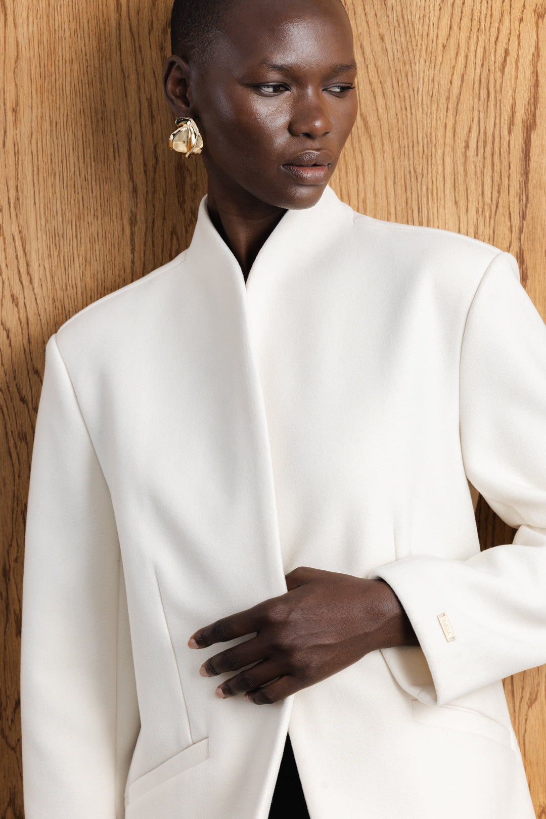 Maia High Collar Coat