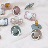 BIBS De Lux GLOW Silicone Pacifier