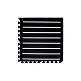 Tayla Jean Black & White Stripe Tile Play Mat