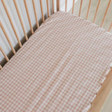 Phlo Studio Washed Cotton Cot Fitted Sheet
