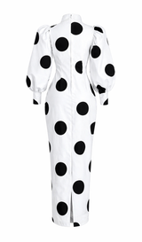 Polka Poise Maxi Dress