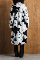 Ntsako Animal Print Fur Coat