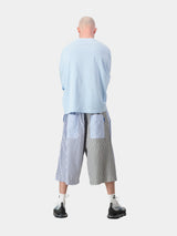 Multi-stripe Cocoon Shorts