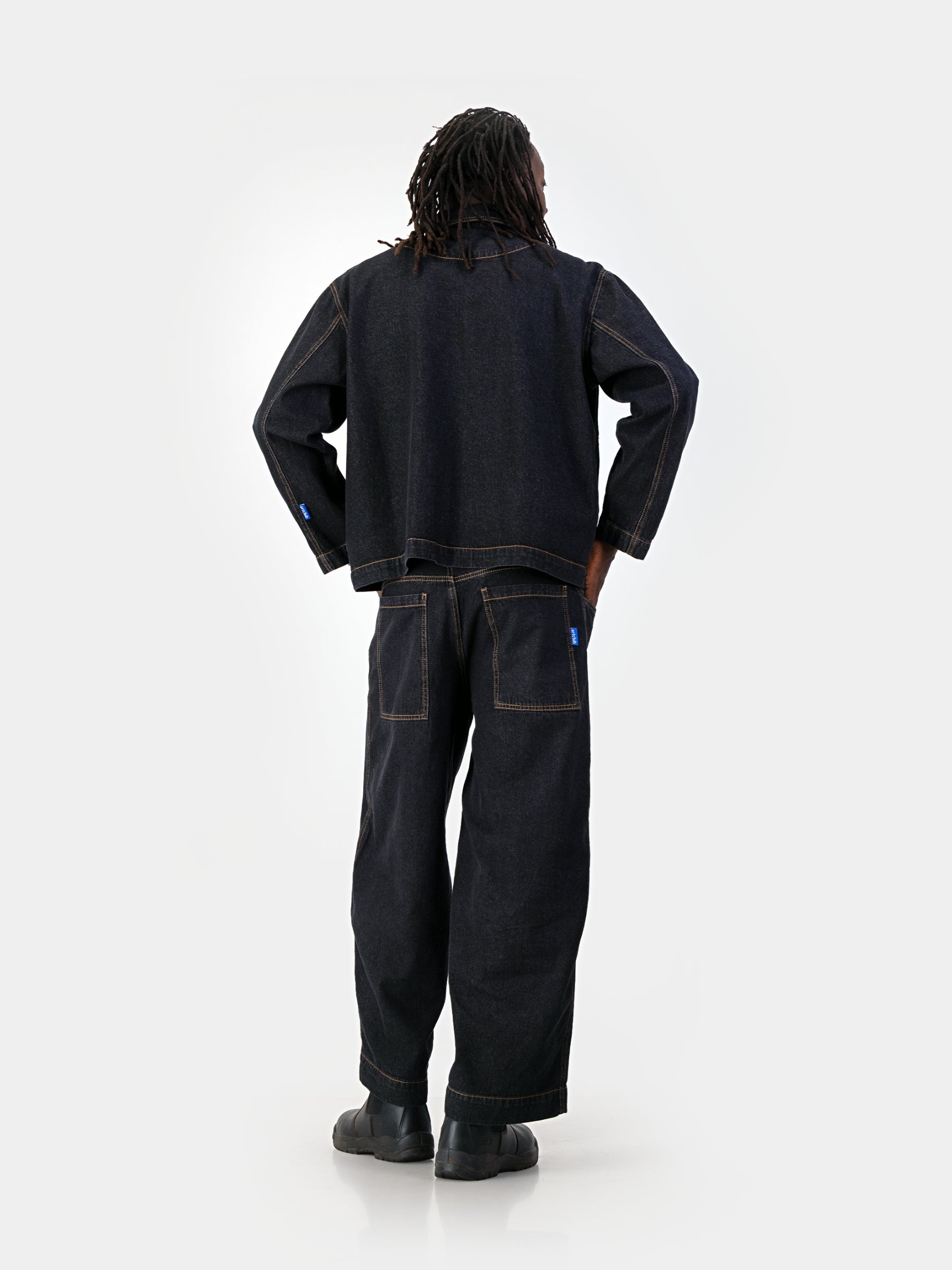 The Uniform Denim Jacket - Black