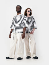 Stripe Tie Tee