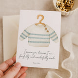 Purpose & Proverbs Nursery Scripture Card