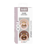 BIBS 2-Pack Latex Colour Fusion Pacifiers