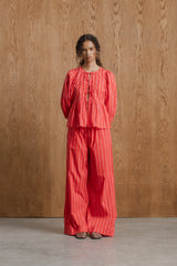 Nomsa Pull On Stripe Trouser