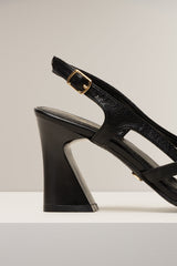 Buyelwa Toe-Thong Slingback Heel