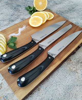 3pc Chef Knife Set Forged - Stainless - Image 2