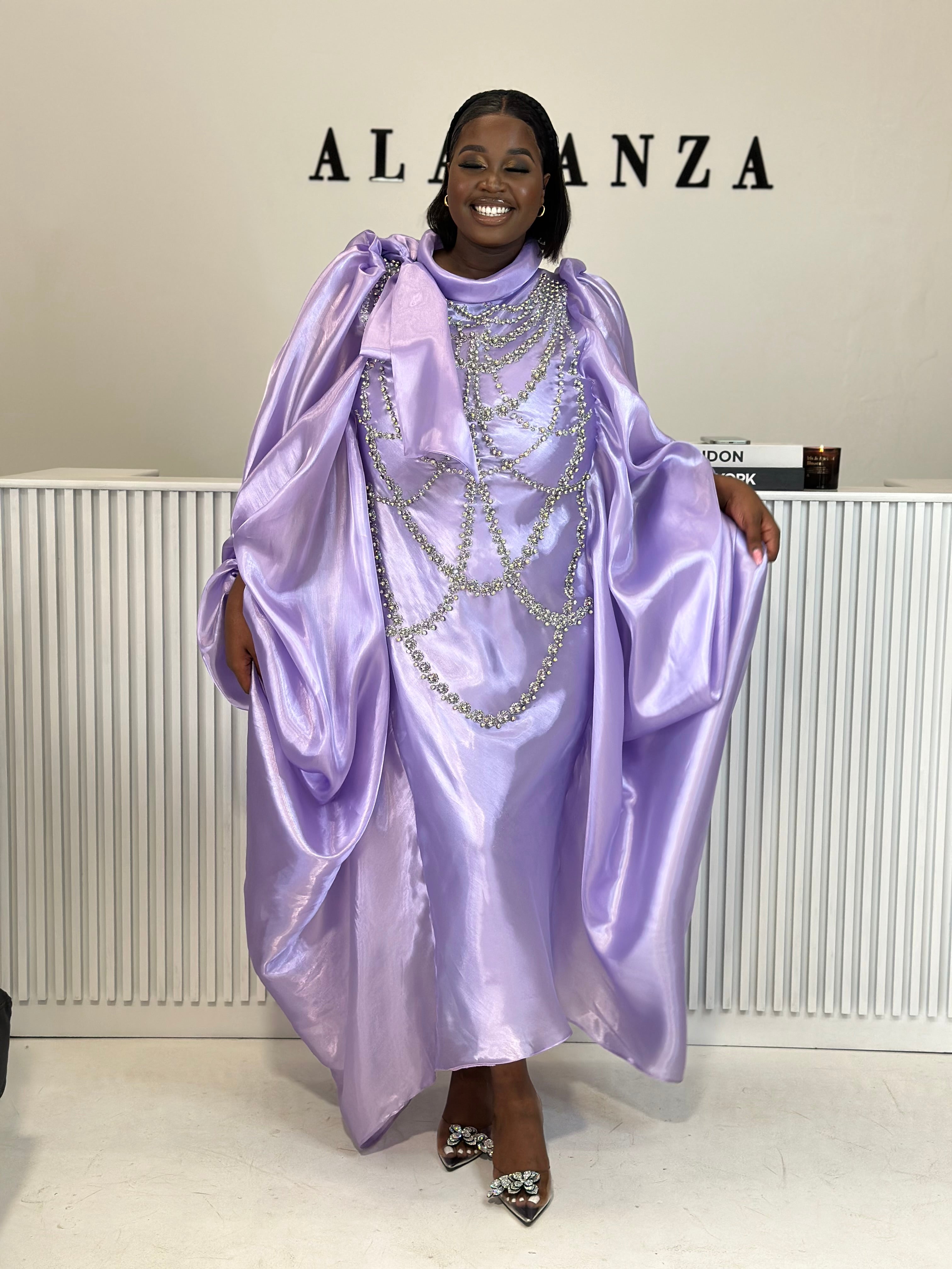 Chioma Purple Dress