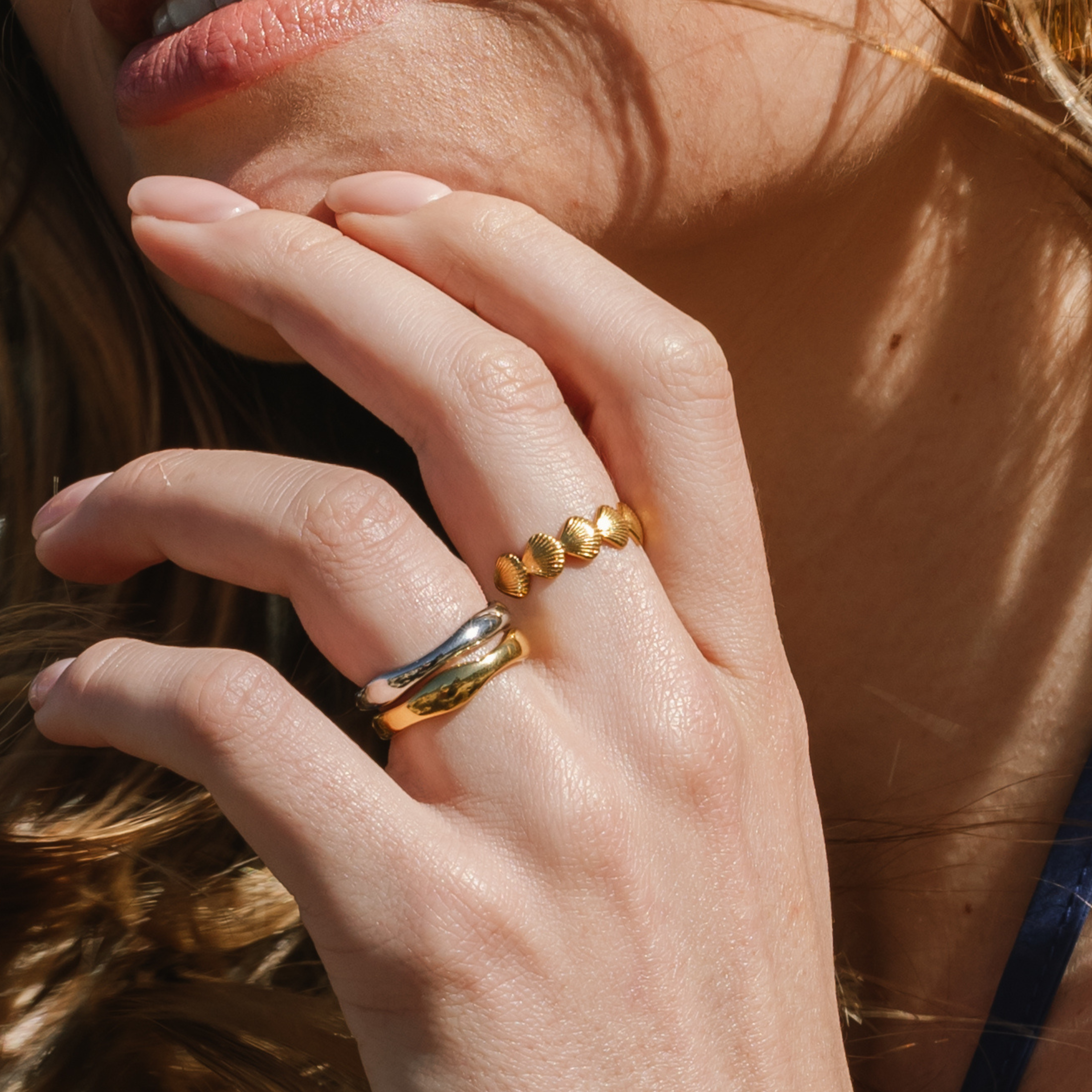 Tidal Ring Silver