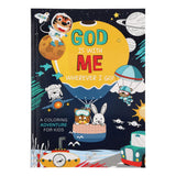 God Is with Me Coloring Kids PB