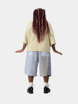 Multi-stripe Cocoon Shorts