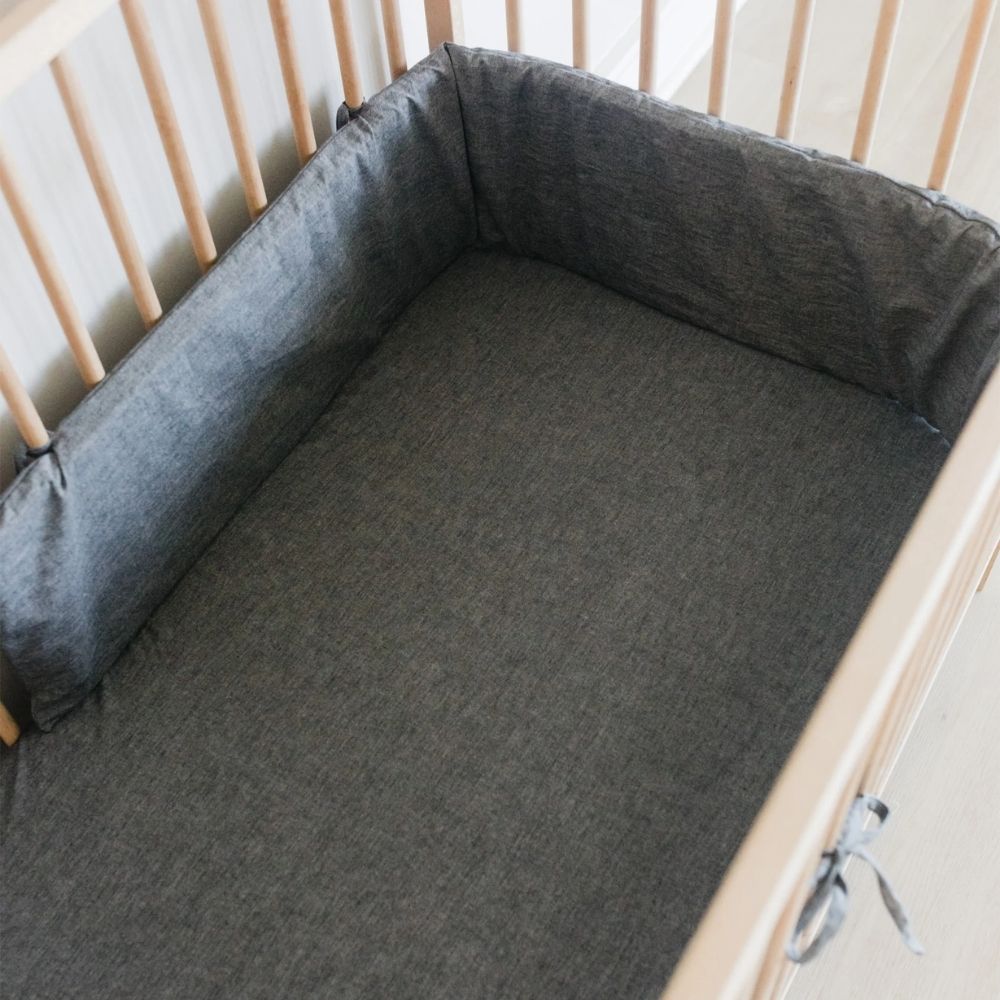 Phlo Studio Washed Cotton Cot Bumper Cover