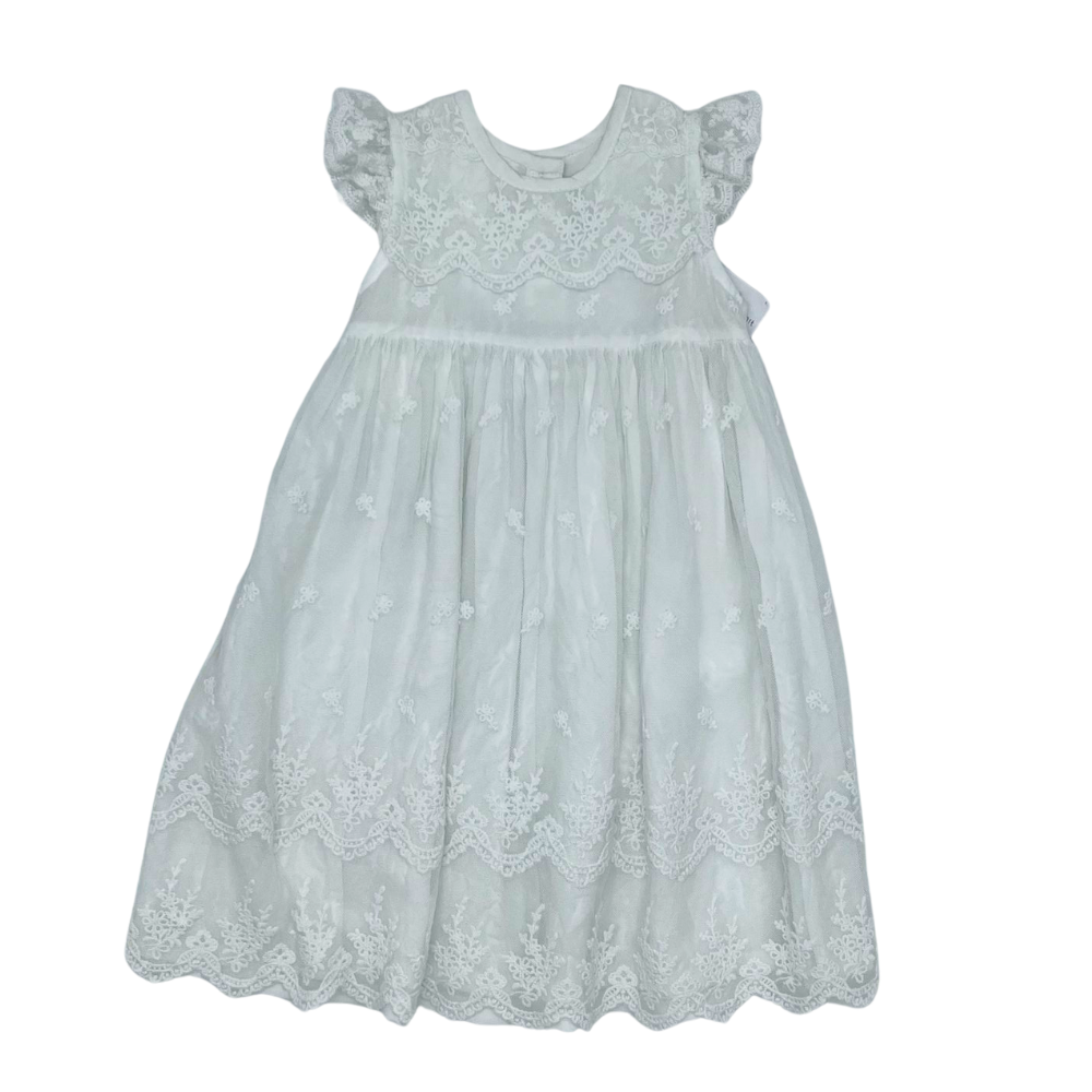 Meerkat - Anya Vintage Lace Short Sleeve Dress