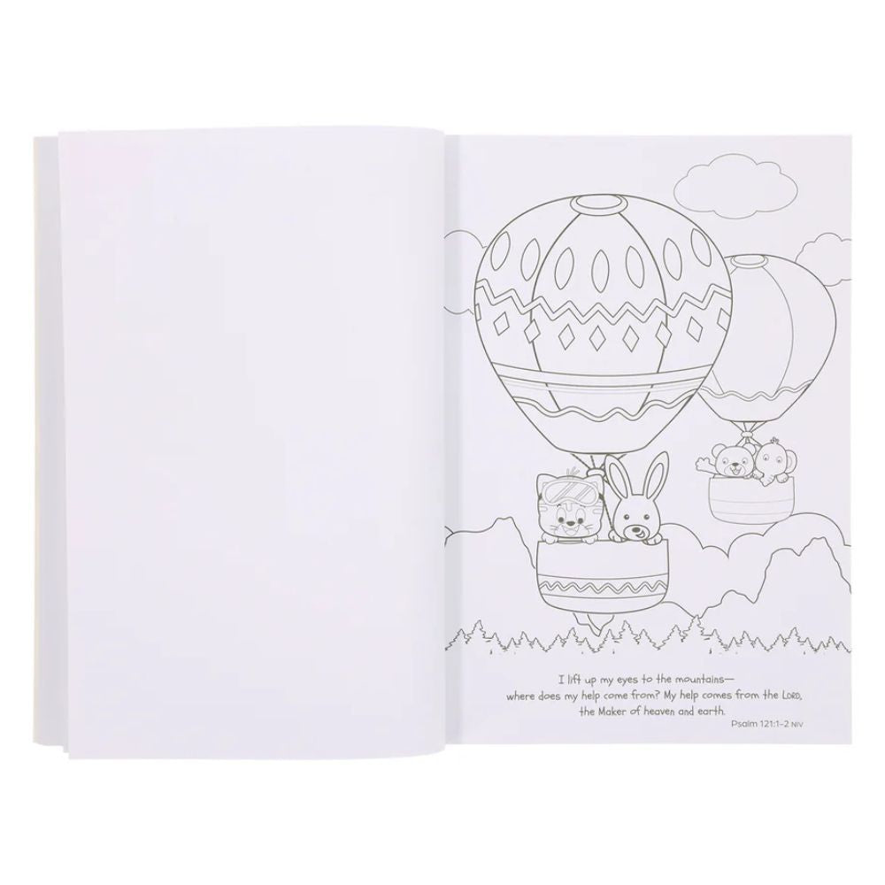 God Is with Me Coloring Kids PB