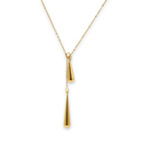 Teardrop Lariat Necklace