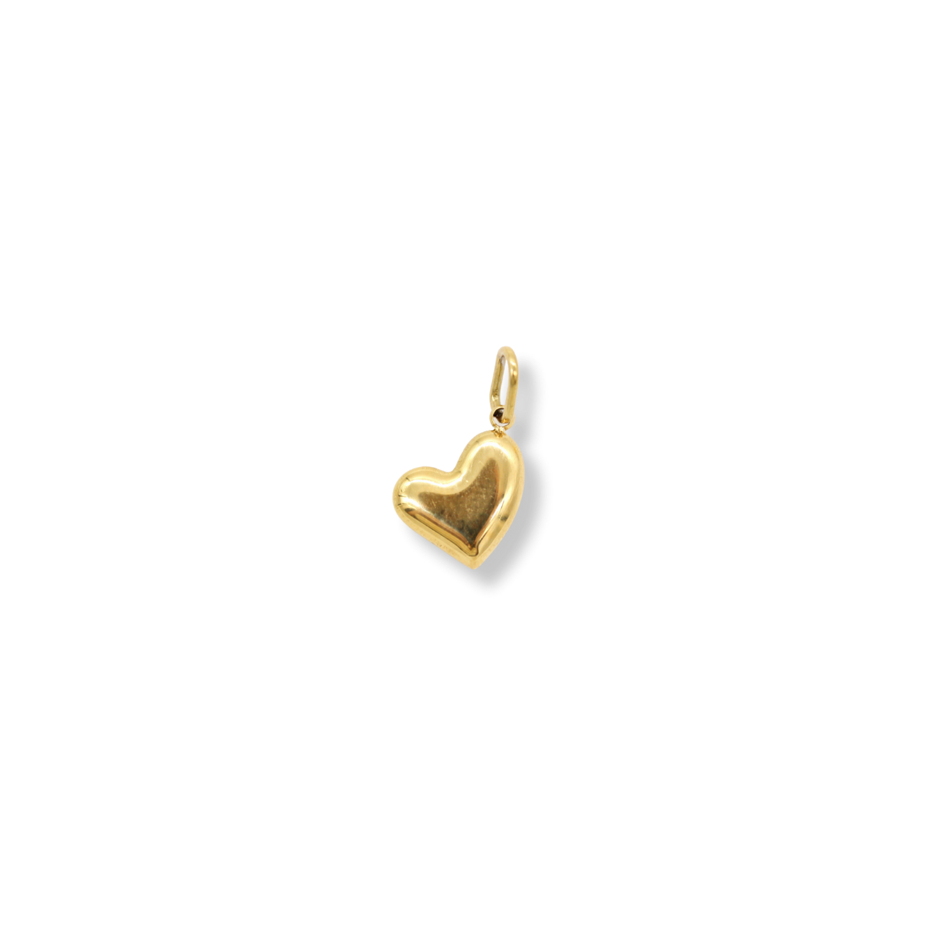 Big Heart Dangly Charm