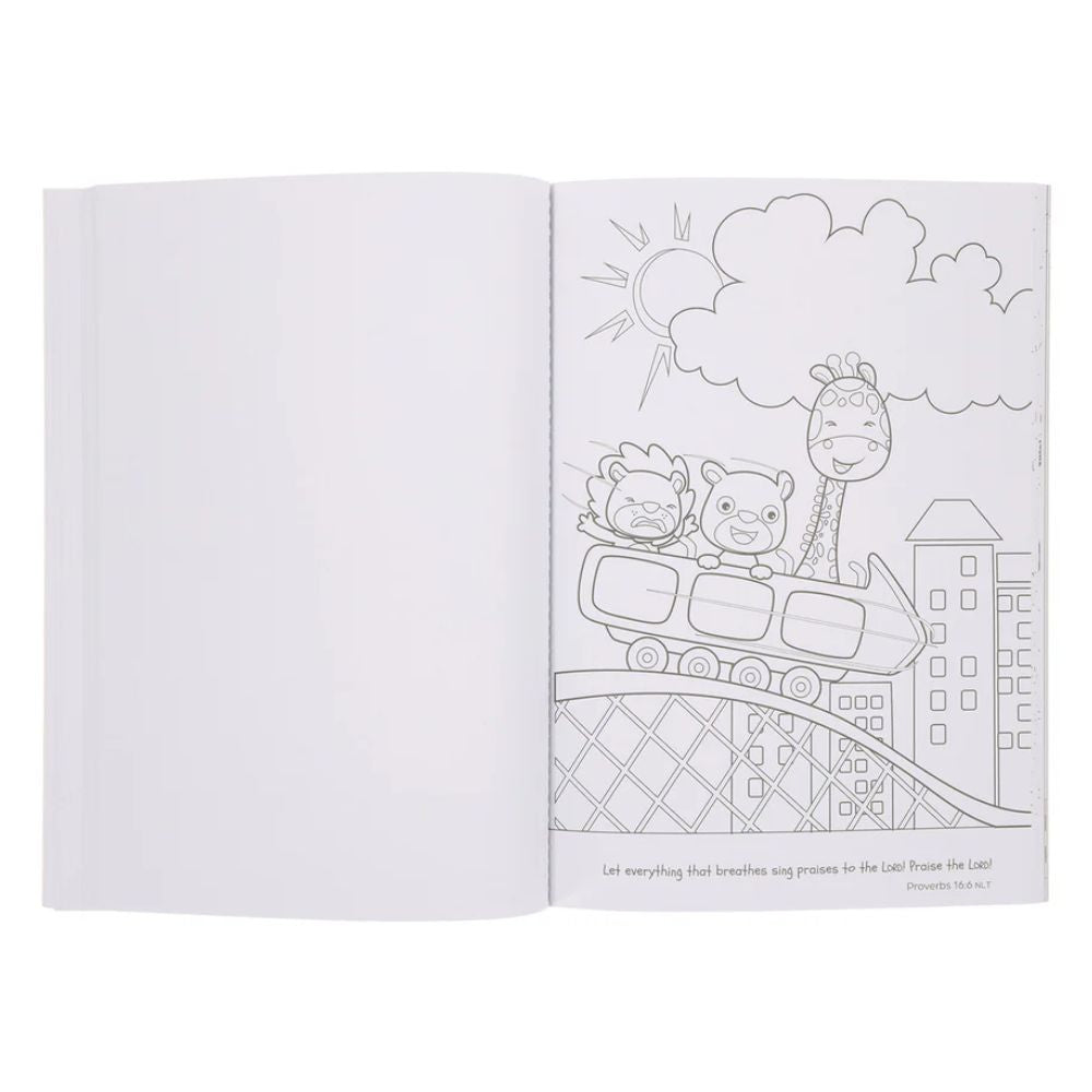 God Is with Me Coloring Kids PB