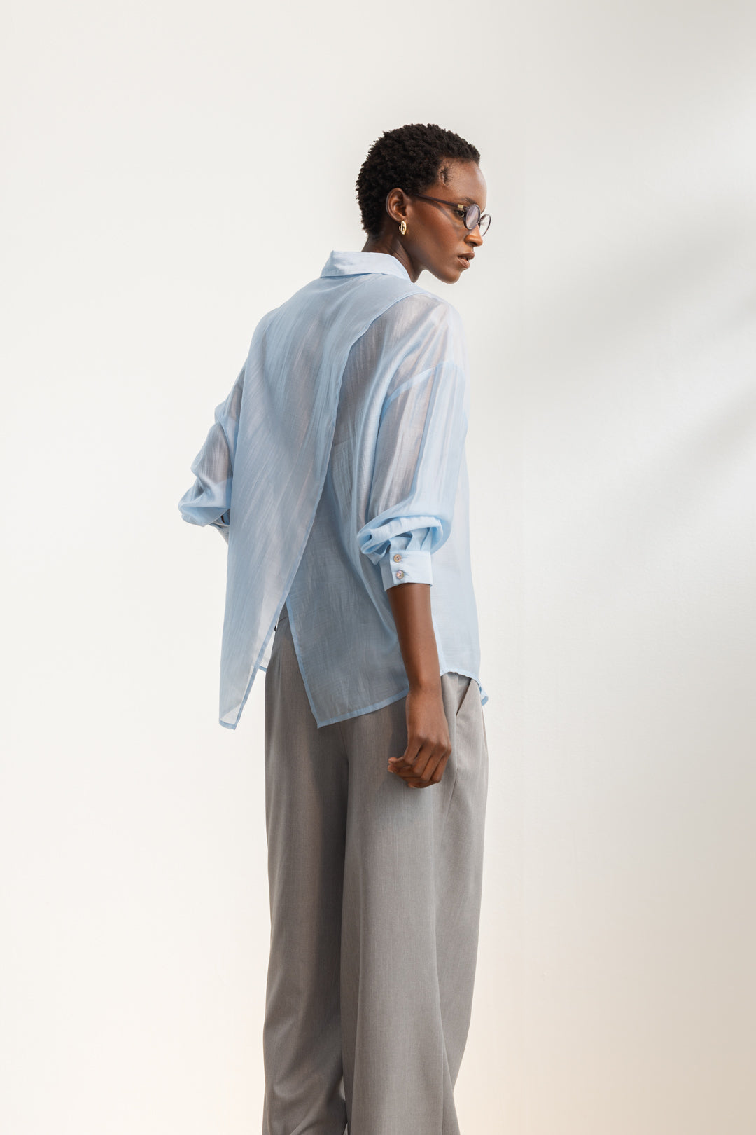Ami Tie Front Shirt