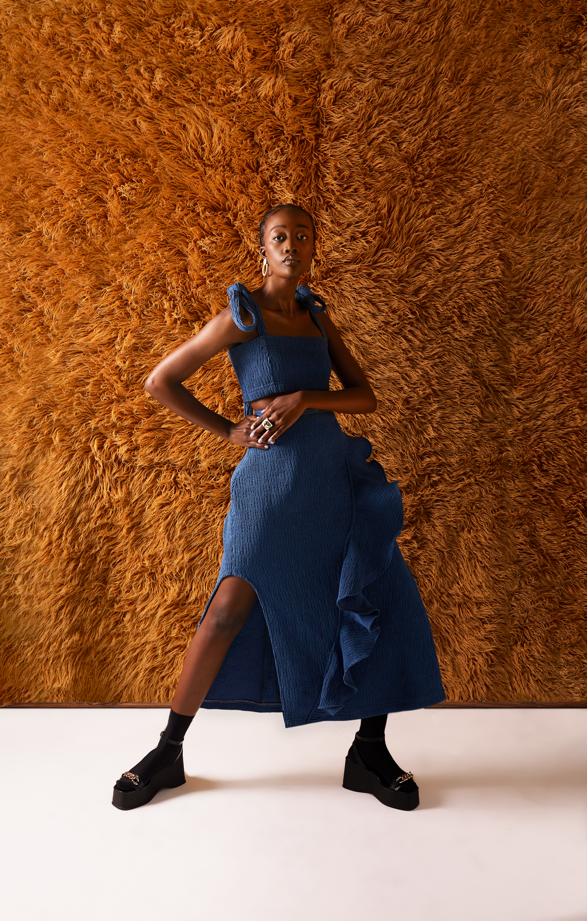 Ruffle Twinset