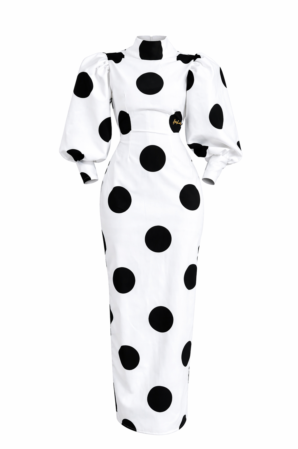 Polka Poise Maxi Dress