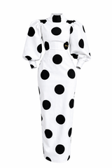 Polka Poise Maxi Dress