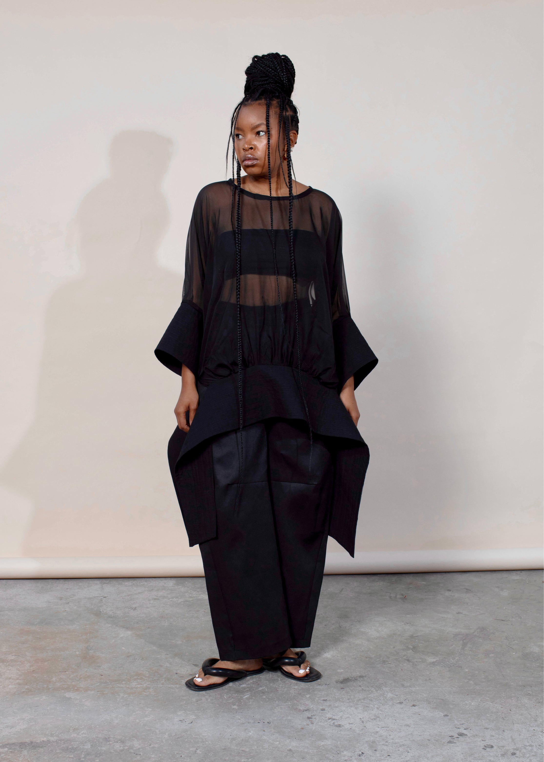 Roving Blouse Black