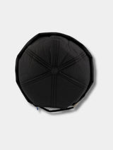 Padded Black Skull Cap