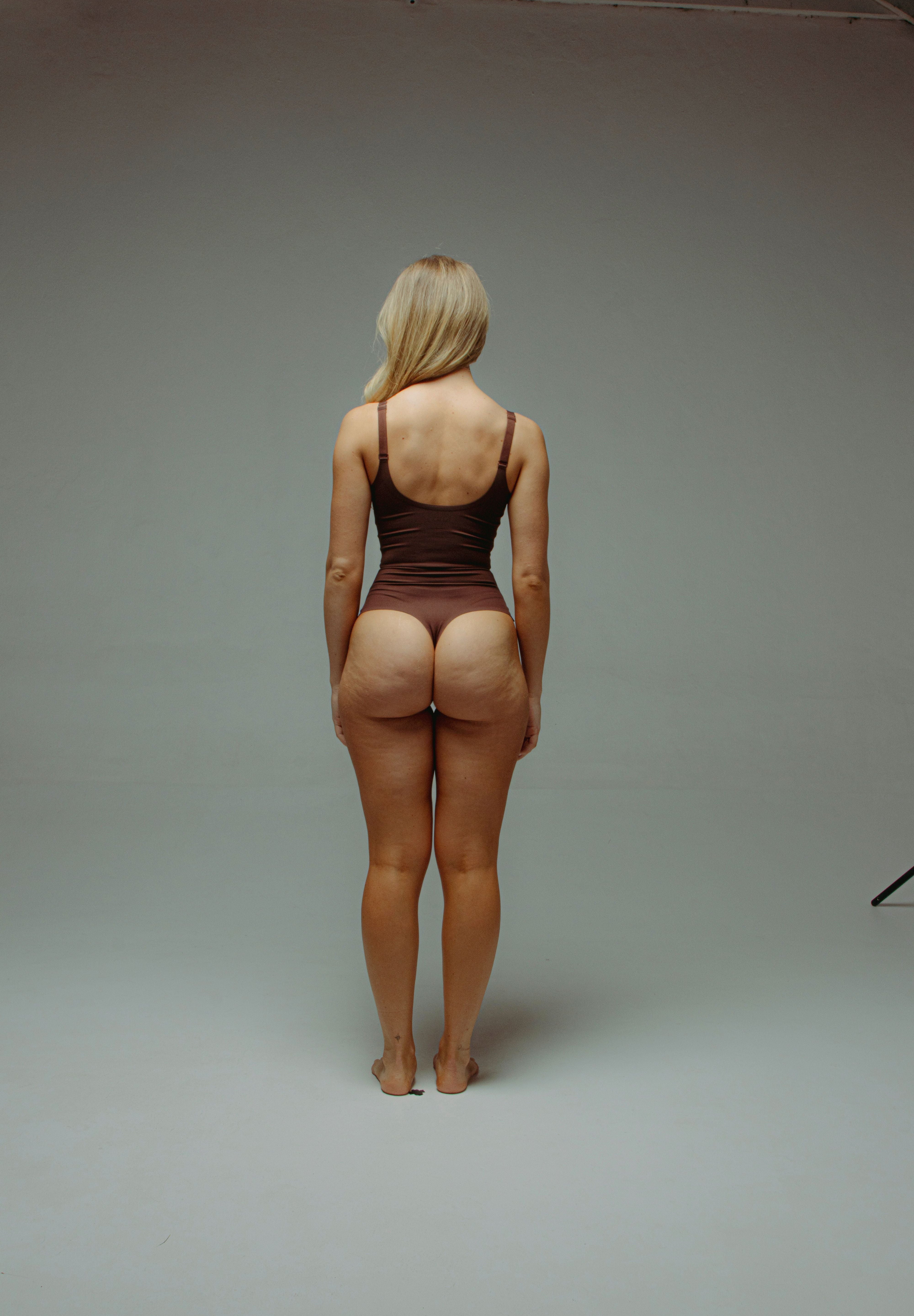 Seamless Plunge Thong Bodysuit